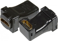 4cabling Hdmi To Hdmi Right Angle Coupler Insert Black 05bc6rbk