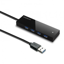 Simplecom CH341 USB 3.0 External 4 Port HUB Built-in 0.5M Cable For PC Laptop Ch341