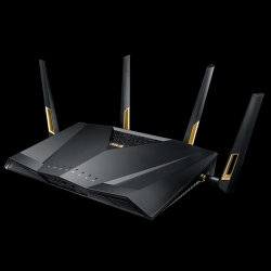Asus Ax6000 Wireless Mu-mimo Dual Band Router Gbe(8) Usb 3.1(2) Ant(4) 3yr Wty Rt-ax88u
