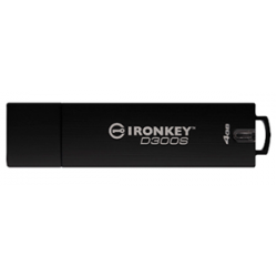 KINGSTON 8Gb Ironkey D300 Encrypted Usb 3.0 Fips Level 3 Ikd300S/ 8Gb