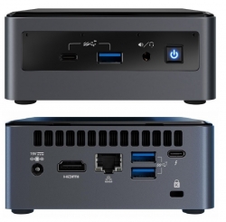Intel NUC MINI Barebone KIT, i5-10210U, DDR4(0/2), M.2(0/1), 2.5"(0/1), WL-AX, HDMI, 3YR WTY (Bxnuc10I5Fnh4)