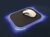 Ijk Mouse Mat: Illuminated Gamer Blue Hard Surface J-100 Gamer Mousepad