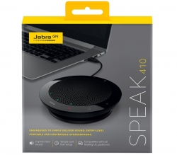 Jabra Speak 410 UC, USB Portable Conference Solution, 360-degree Microphone Coverage, Plug & Play 7410-209