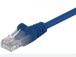 Shintaro Cat5e Patch Lead Blue 0.5m Shcat5e05mblu-r