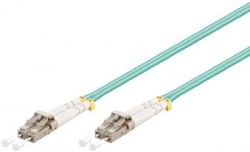Shintaro Fibre Patch Cable Multimode Lc To Lc Om3 Aqua 5M Shfibom35Maqu-R