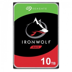 Seagate IronWolf NAS HDD 3.5" Internal SATA 10TB NAS HDD, St10000Vn0008