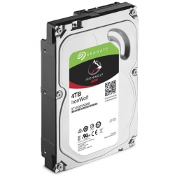 Seagate Ironwolf Nas Hdd 3.5" Internal Sata 4tb Nas Hdd, 5900 Rpm, Rotational Vibration (rv) Sensors