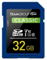 Team Classic Sd Memory Card 32 Gb Tsdhc32Giv1001
