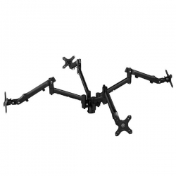 Atdec Systema Sqs10b Quad Monitor Mounting Kit - 4x Dynamic Spring Assisted Monitor Arms With 100mm