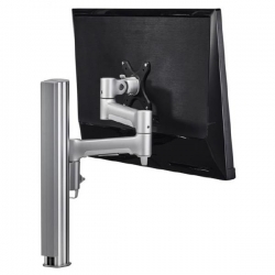 Atdec Awm Single Monitor Arm Solution - 460Mm Articulating Arm - 400Mm Post - Bolt - Silver Awms-4640B-S