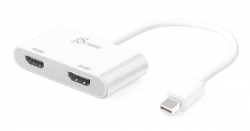 J5create Jda156 Mini Displayport (mpd) To Dual Hdmi Adapter Jda156