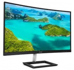 Philips 27" 272E1Ca Curved 16:9 Full Hd 1920X1080 W-Led System Vga Hdmi Displayport Srgb Speakers178X178 Viewing Angle 272E1Ca