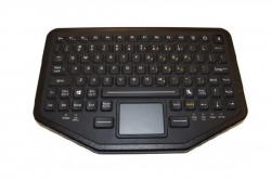 Ikey Bt-870-tp Rugged Dual Connectivity Keyboard With Touchpad (usb/ Bluetooth/ Vesa Mount) Bt-870-tp