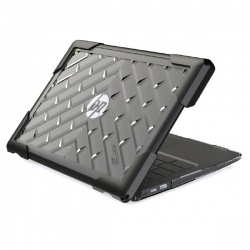 Gumdrop Bumptech Hp Chromebook G6 11" Case - Designed For: Hp Chromebook G6 11" Bt-hpcb11g6eecs-blk