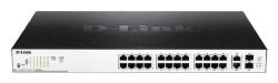 D-link D-link Dgs-1100-26mp 26-port Surveillance Switch With 24 Poe And 2 Combo Utp/sfp Ports (370w