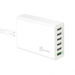 J5Create 6-Port Usb Qc3.0 Super Charger (Jup60)