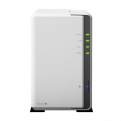 Synology DiskStation 2-Bay 3.5" Diskless 1xGbE NAS (Tower) (DS220j)