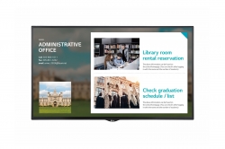 Lg Se3Ke 43" 16:9 Fhd Led 1920X1080 12Ms Dsub Dvi Hdmi Serial Lan Vesa 3Yr 43Se3Ke-B