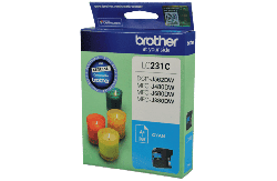 Brother Cyan Ink Cartridge To Suitdcpj562Dw/ Mfcj480Dw/ Mfcj680Dw/ Mfcj880Dw - Up To 260 Pages Lc-231Cs