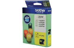 Yellow Ink Cartridge To Suit Dcpj562Dw/ Mfcj480Dw/ Mfcj680Dw/ Mfcj880Dw - Up To 260 Pages Lc-231Ys