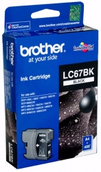 Brother Lc67bk Black Ink Cartridge For Dcp-385c