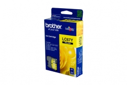Brother Lc67y Yellow Ink Cartridge For Dcp-385c