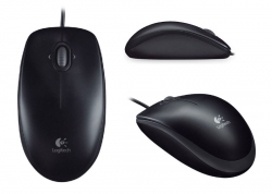 Logitech 910-003301/5005 Mouse: M100R USB Black, 1000 dpi (910-003301/5005)