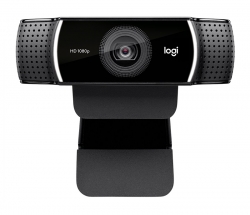 Logitech Webcam: C922 Pro Stream, USB Full HD 1080P (960-001090/1091)