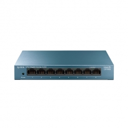 Tp-Link 8 Port Unmanaged Desktop Switch 10/ 100/ 1000 (8) Auto Negotiation Black 3 Yr Wt Ls108G