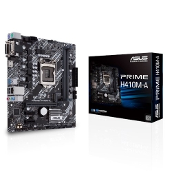 ASUS PRIME H410M-A mATX Motherboard 10th Gen LGA1200 DDR4 2933MHz 1xM.2 4xSATA HDMI DVI-D D-Sub Prime H410M-A