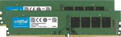 Crucial 64GB (2x32GB) DDR4 UDIMM 2666MHz CL19 DR x8 Dual Channel Desktop PC Memory RAM CT2K32G4DFD8266