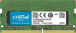 Crucial 32Gb (1X32Gb) Ddr4 Sodimm 2666Mhz Cl19 1.2V Pc4-21300 Dual Ranked Single Stick Notebook Laptop Memory Ram Ct32G4Sfd8266