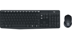 Logitech Mk315 Wireless Keyboard And Mouse Combo 2.4Ghz Nano Receiver - 1Yr Wty 920-009068