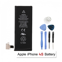 Generic Capacity High Replacement Internal Battery 1430mah For Iphone 4s Free Tools Mobvmxbatteryip4s