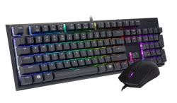 Cooler Master Masterset Rgb Gaming Keyboard Mem-chanical Clicky Switches(exclusive Switch) Gaming