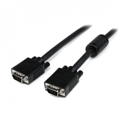 Startech 6 Ft Coax High Resolution Monitor Vga Video Cable - Hd15 To Hd15 M/m - 6ft Hd15