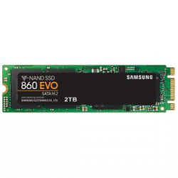 Samsung Ssd 860 Evo - 2tb Samsung V-nand M.2 (2280) Sata Iii 6gb/s R/ W (max) 550mb/s/ 520mb/s 98k/