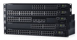 Dell N2048p 48port L3 Lite, Managed Switch, Gbe Poe+(48), 10gbe Sfp+(2), Stack(12), Life