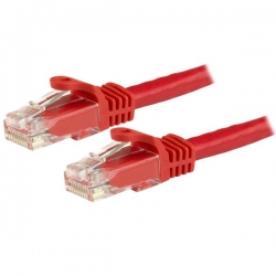 Startech Cable - Red Cat6 Patch Cord 7.5 m CAT6 Patch Cable | Snagless | 100% Copper Wire | Red | ETL Verified N6Patc750Cmrd