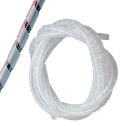 4cabling Spiral Binding Cable Wrap - 30.5m X 24mm: Natural Ksp-24