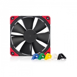 Noctua 120mm Nf-f12 Pwm Chromax.black.swap 1500rpm Fan Nf-f12-pwm-ch-bk-s