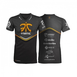 Fnatic Black Xl Player T-shirt 2013-14 Nfnc-tshirt13-player-xl