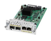 Cisco (nim-2ge-cu-sfp=) 2-port Ge Wan Nim, Dual-mode Rj45 & Sfp Nim-2ge-cu-sfp=