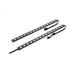 Nzxt Hue Underglow 300mm Dual Rgb Led Strips Nzt-ah-2ugkk-a1