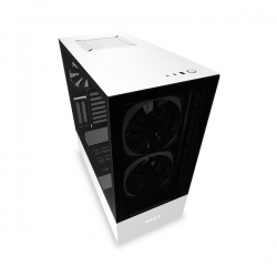 NZXT Matte White H510 Elite Mid Tower Chassis (Smart Device) Nzt-Ca-H510E-W1