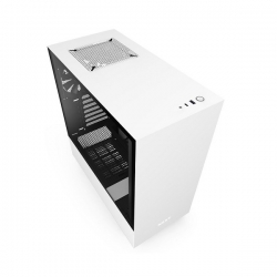 NZXT Matte White H510I Mid Tower Chassis (Smart Device) Nzt-Ca-H510I-W1