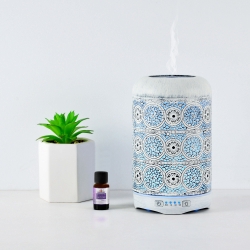 Mbeat Activiva Metal Essential Oil And Aroma Diffuser-Vintage White -260Ml Aca-Ad-M2