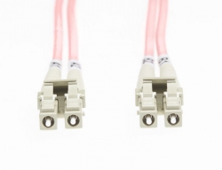 4Cabling 3M Sc-Sc Om1 Multimode Fibre Optic Cable: Salmon Pink Fl.Om1Scsc3Mp