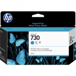 HP 730 130-ml Cyan DesignJet Ink P2V62A