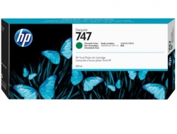 Hp 747 300-ml Chromatic Green Ink Cartridge P2v84a